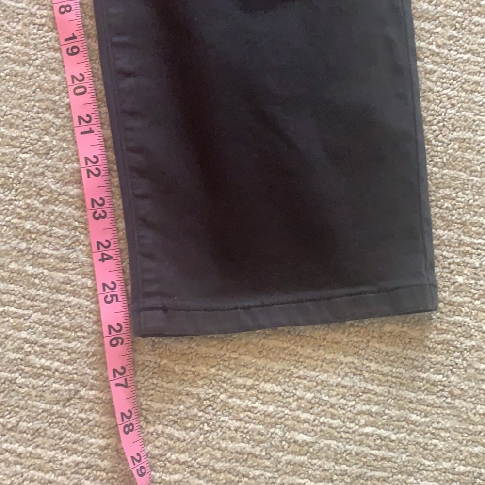 Eileen Fisher black straight 5-pocket jeans - Picture 10 of 10